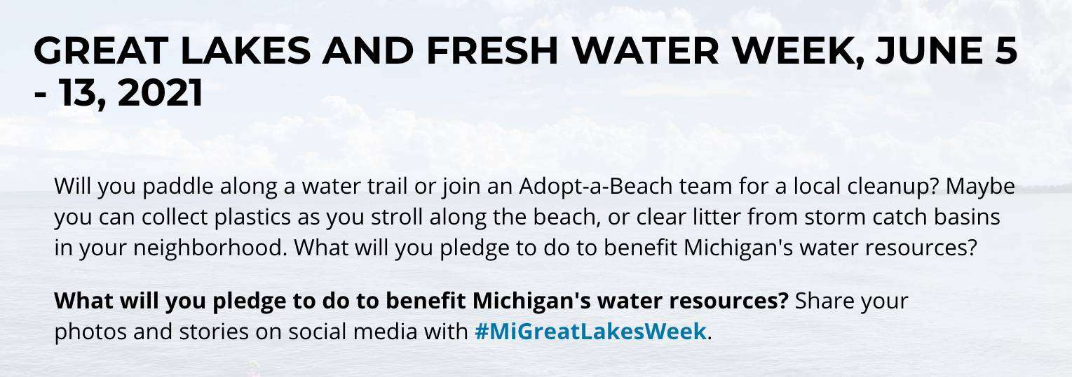 Great Lakes and Fresh Water Week